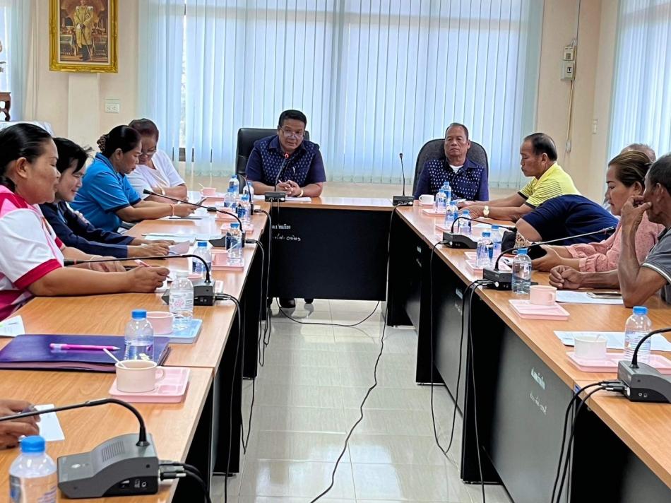    เข้าร่วมประชุมปรึกษาหารือโครงการ อบต.เคลื่อนที่พบประชาชน ประจำปี 2566 